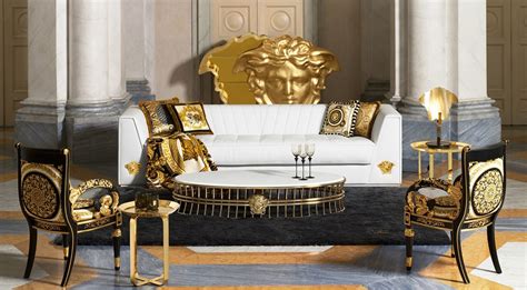 arredamento appartamento versace|versace living room.